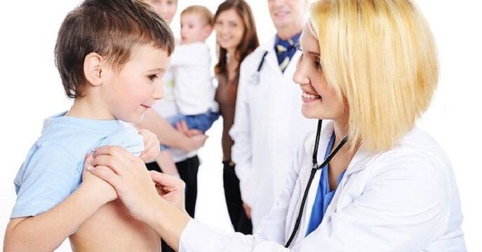 Traitement des vers chez le médecin